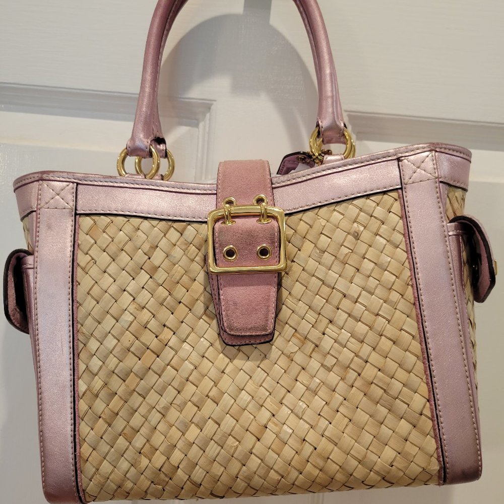 Vintage COACH Basket Purse